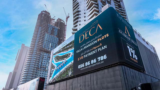 DOOH advertising Dubai